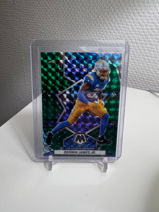 Mosaic 22 - Derwin James Jr. Green Prizm - Los Angeles Chargers