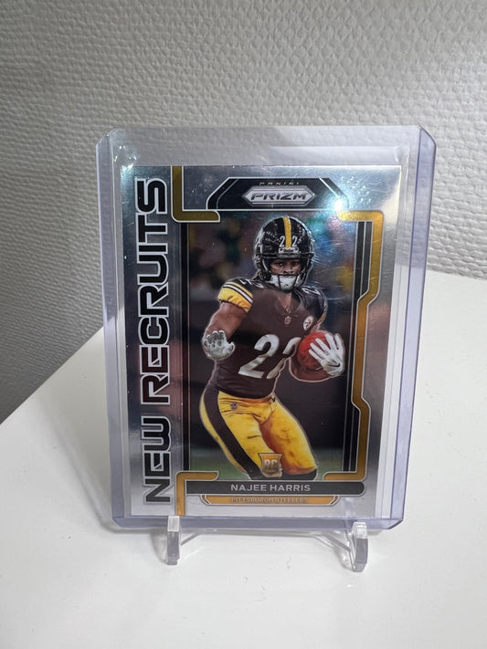 Prizm 21 - Najee Harris New Recruits RC Card - Pittsburgh Steelers #NR-8