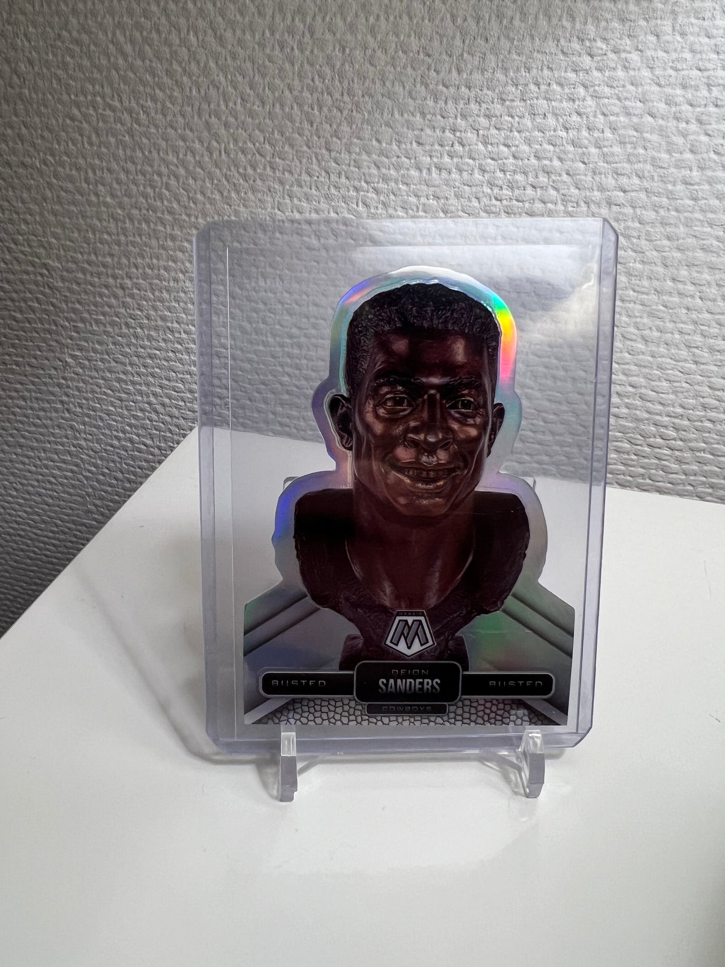Mosaic 22 - Deion Sanders Busted Silver Prizm - Dallas Cowboys #B-10