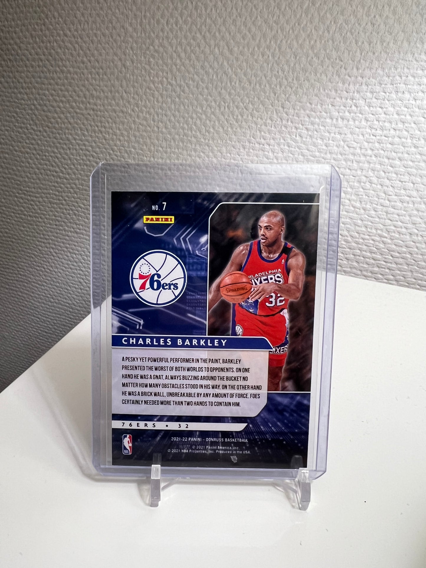 Donruss 21-22 - Charles Barkley Power in the Paint - Philadelphia 76ers