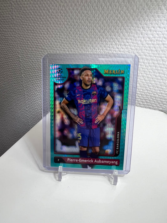 Merlin 21-22 - Pierre-Emerick Aubameyang Aqua Prism - FC Barcelona