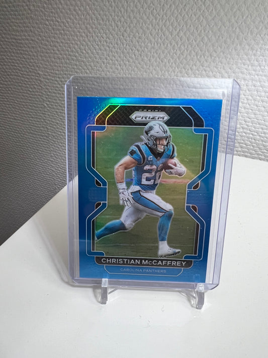 Prizm 21 - Christian McCaffrey Light Blue Holo - Carolina Panthers