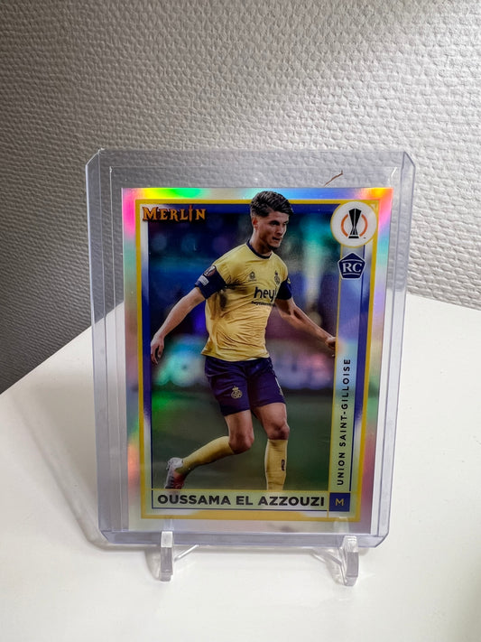 Merlin Chrome 22-23 - Oussama El Azzouzi RC Card Refractor - Union SG