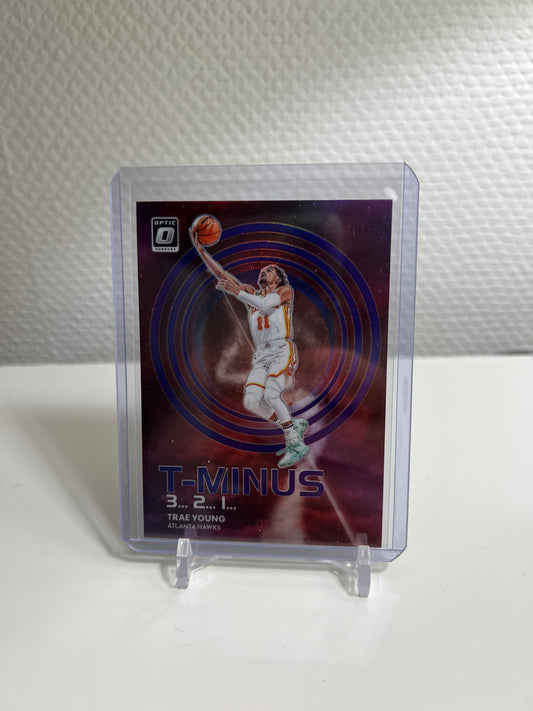 Donruss Optic 22-23 - Trae Young T-Minus 3..2..1.. Prizm - Atlanta Hawks