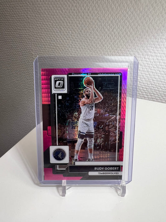 Donruss Optic 22-23 - Rudy Gober Hyper Pink Prizm - Minnesota Timberwolves