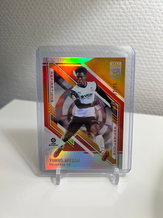 Donruss Elite 21-22 - Yunus Musah Aspirations /75 - FC Valencia