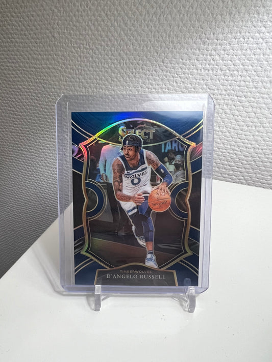 Select Blue 20-21 - D´Angelo Russell Prizm - Minnesota Timberwolves