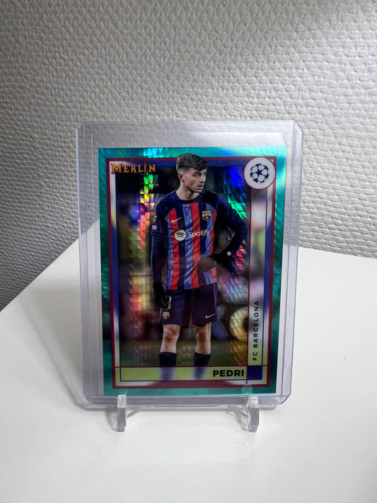 Merlin Chrome 22-23 - Pedri Aqua Prism - FC Barcelona