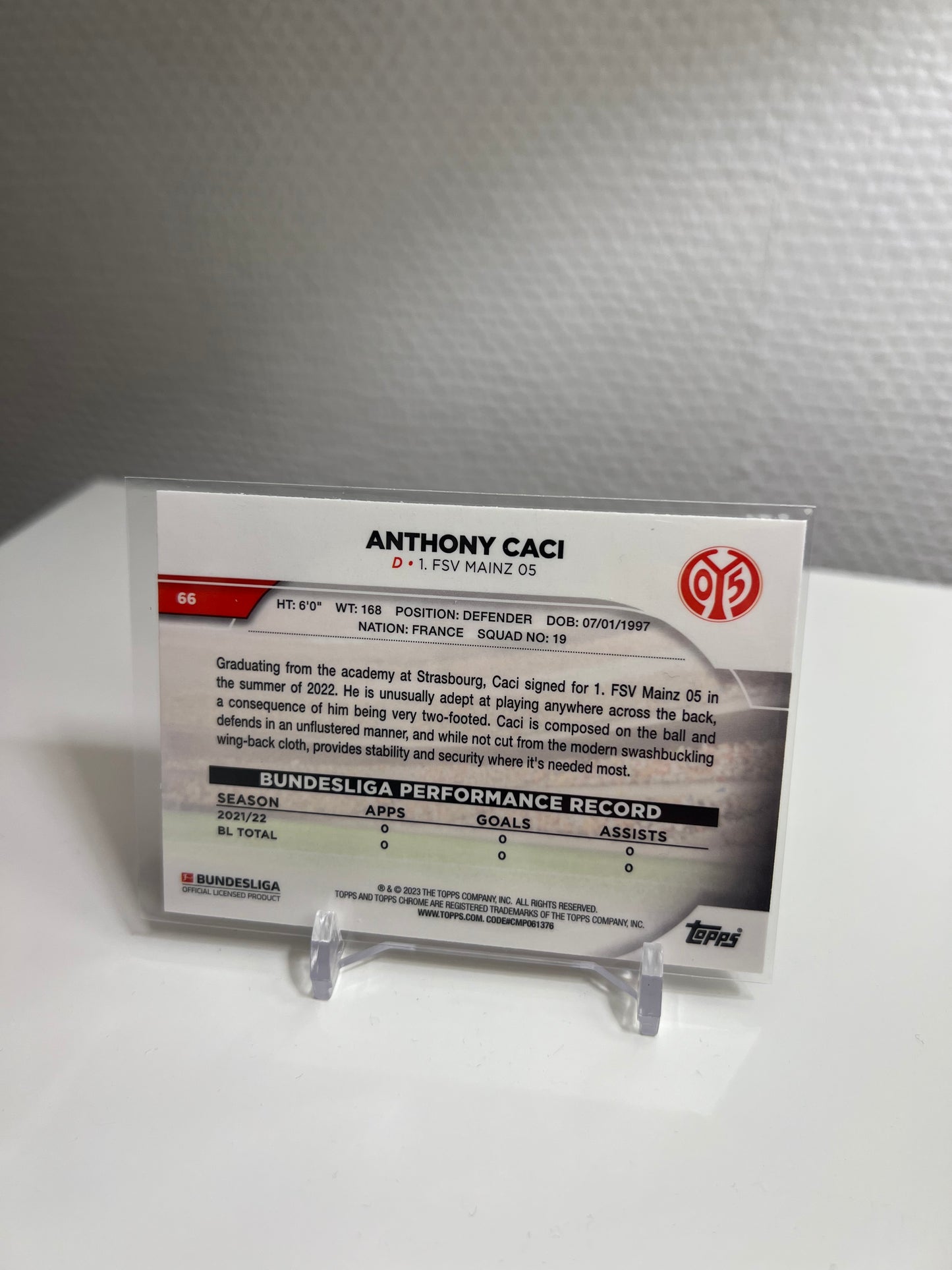 Chrome 22-23 - Anthony Caci - FSV Mainz 05