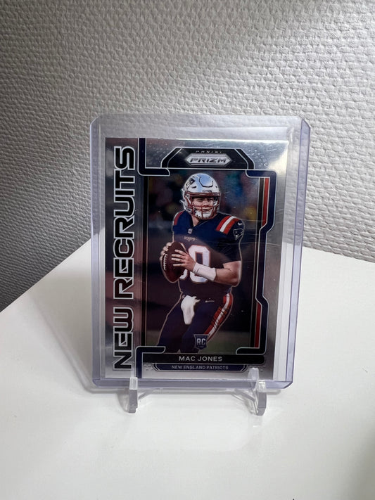 Prizm 21 - Mac Jones New Recruits RC Card - New England Patriots #NR-5