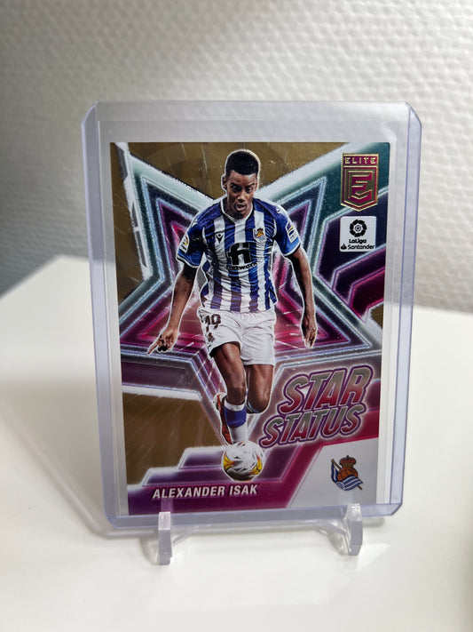 Donruss Elite 21-22 - Alexander Isak Star Status Gold /10 - Real Sociedad San Sebastian