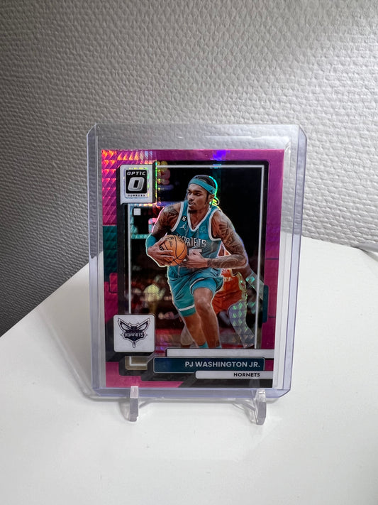 Donruss Optic 22-23 - PJ Washington Jr. Hyper Pink Prizm - Houston Hornets