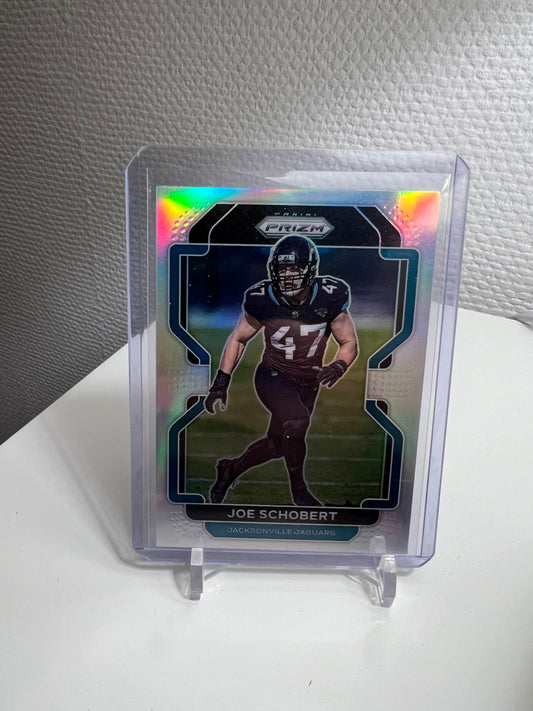 Prizm 21 - Joe Schobert Silver Holo - Jacksonville Jaguars