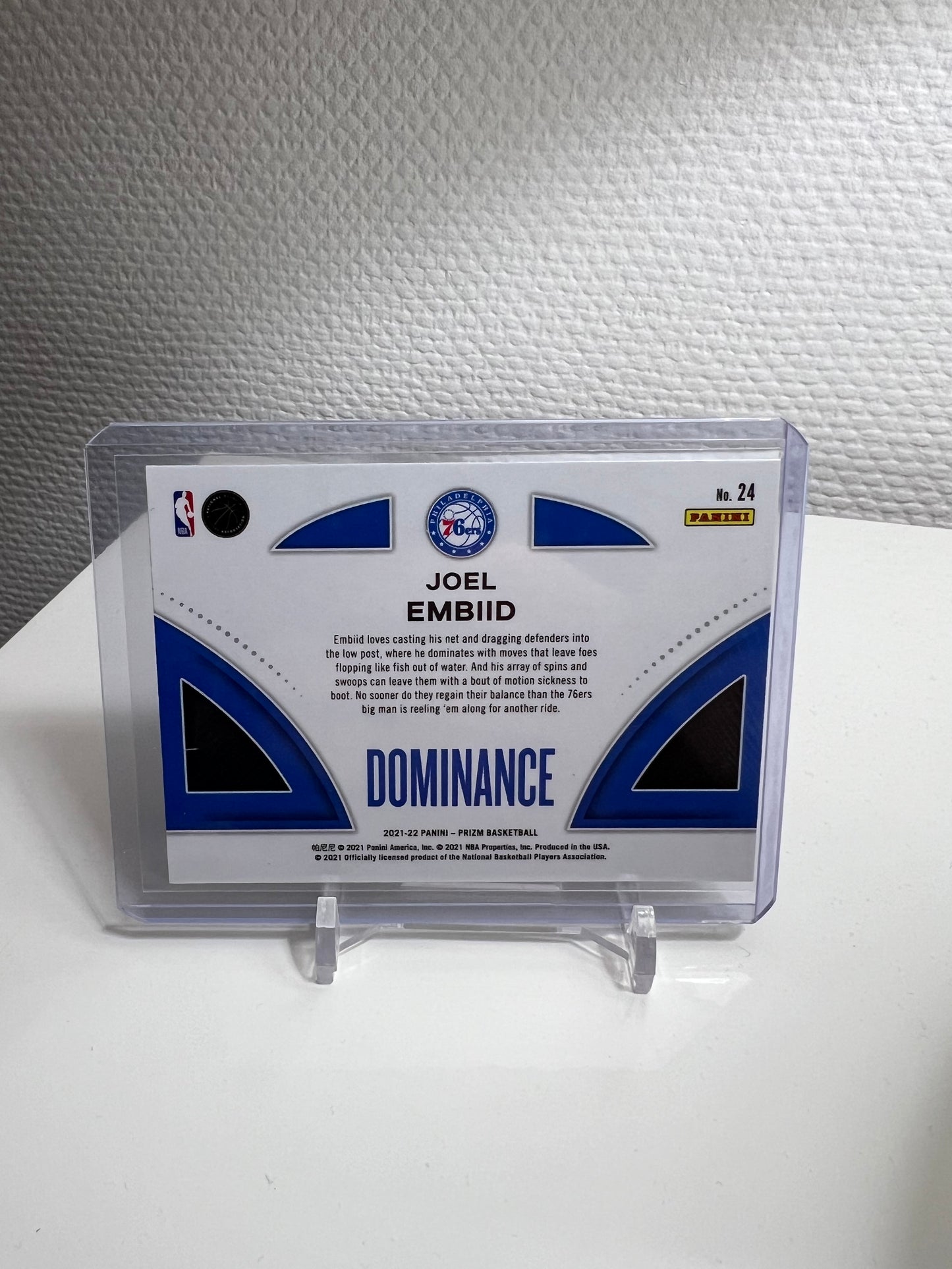 Prizm 21-22 - Joel Embiid Dominance - Philiadelphia 76ers