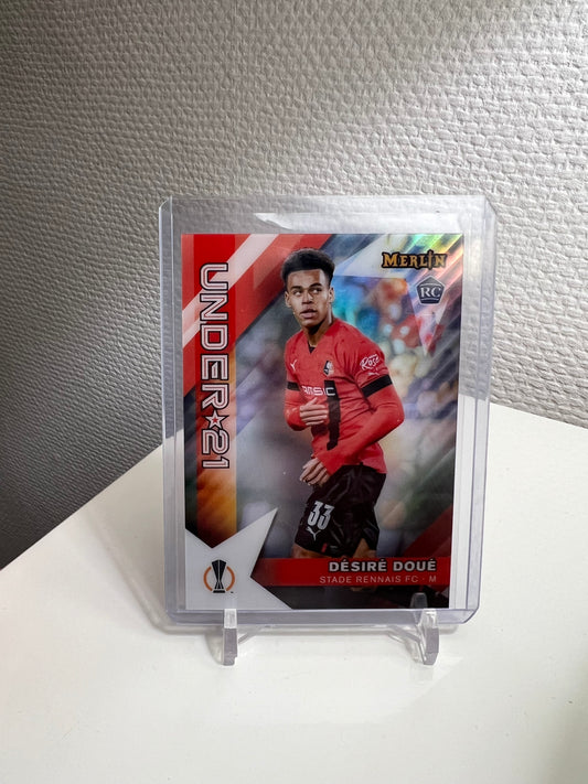 Merlin Chrome 22-23 - Desire Doue Under 21 RC Card - Stade Rennais #U21-16