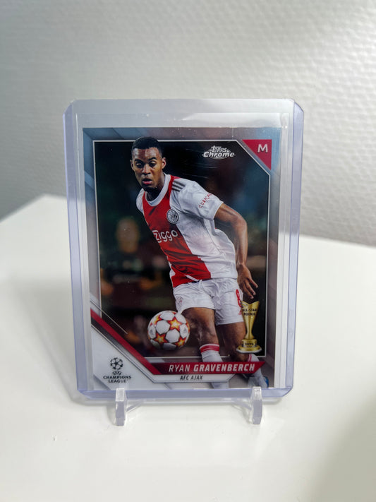 Chrome 21-22 - Ryan Gravenberch Rookie of the Year - Ajax Amsterdam