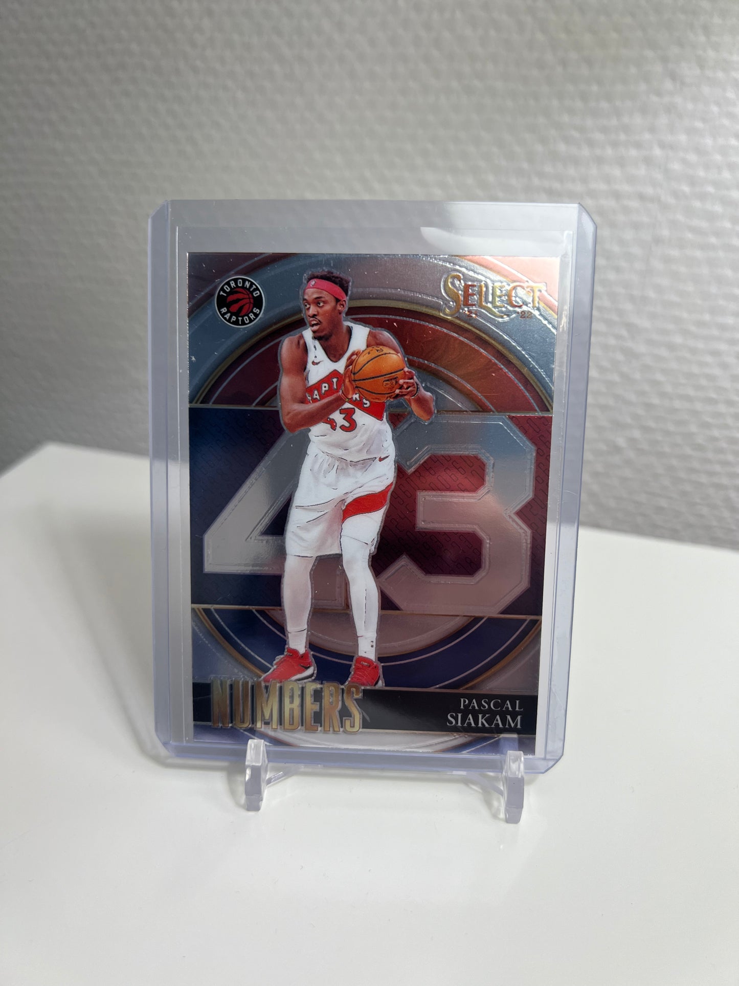 Select 21-22 - Pascal Siakam Numbers 43 - Toronto Raptors