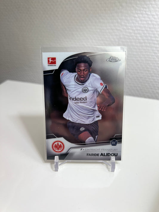 Chrome 22-23 - Faride Alidou Muani RC Card - Eintracht Frankfurt