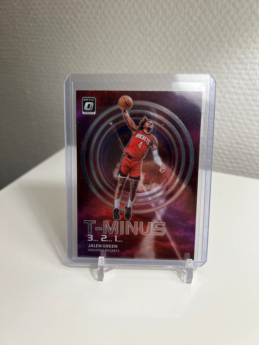 Donruss Optic 22-23 - Jalen Green T-Minus 3..2..1.. - Houston Rockets