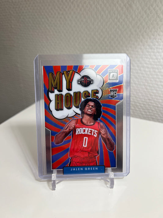 Donruss Optic 21-22 - Jalen Green My House RC Card - Houston Rockets