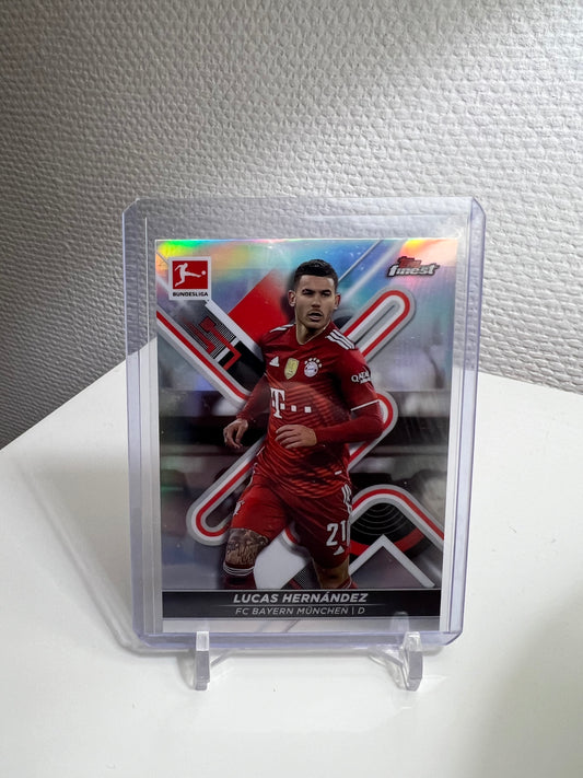 Finest 21-22 - Lucas Hernandez Refractor - FC Bayern München