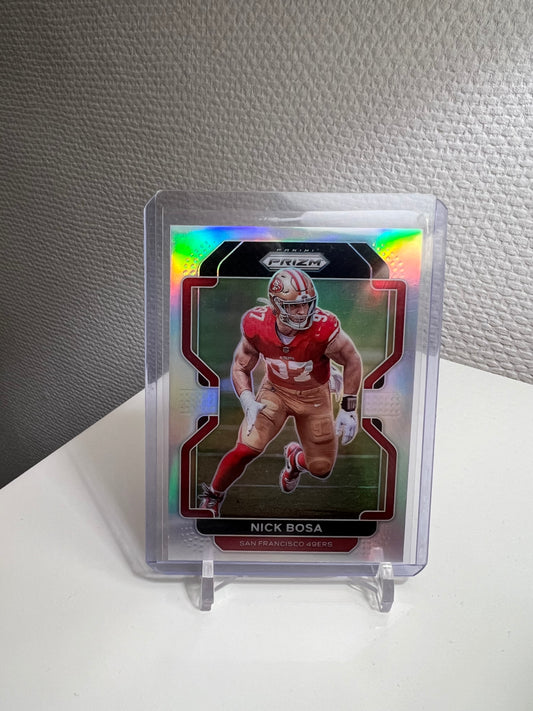 Prizm 21 - Nick Bosa Silver - San Francisco 49ers