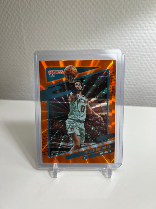 Donruss 21-22 - Miles Bridges Orange Laser - Charlotte Hornets