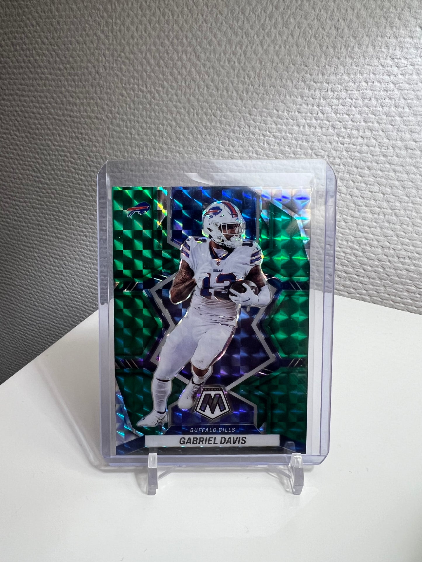 Mosaic 22 - Gabriel Davis Green Prizm - Buffalo Bills