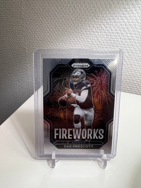 Prizm 22 - Dak Prescott Fireworks - Dallas Cowboys #F-9