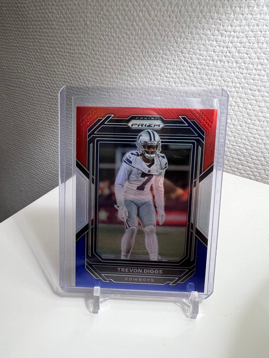 Prizm 22 - Trevon Diggs Tri-Color RC-Card - Dallas Cowboys