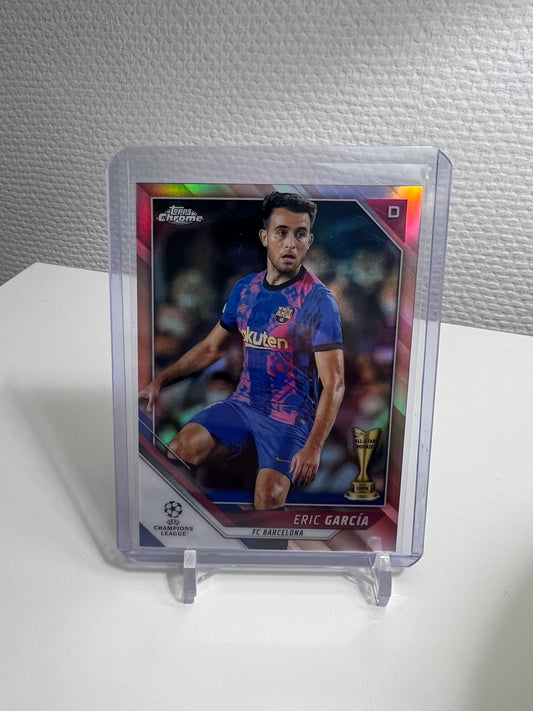 Chrome 21-22 - Eric Garcia Rose Gold /125 All-Star Rookie - FC Barcelona