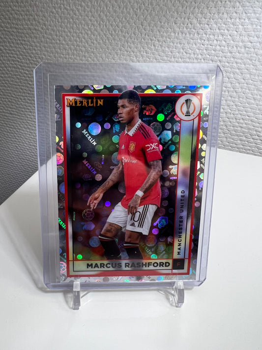 Merlin Chrome 22-23 - Marcus Rashford Vintage Refractor - Manchester United