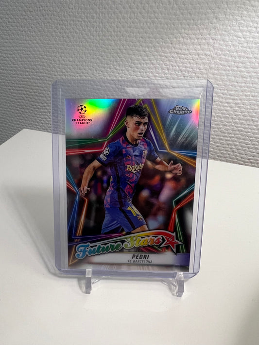 Chrome 21-22 - Pedri Future Stars - FC Barcelona #FS-2