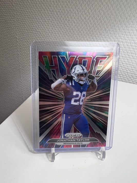 Prizm 21 - Jonathan Taylor Hype - Indianapolis Colts #H-12