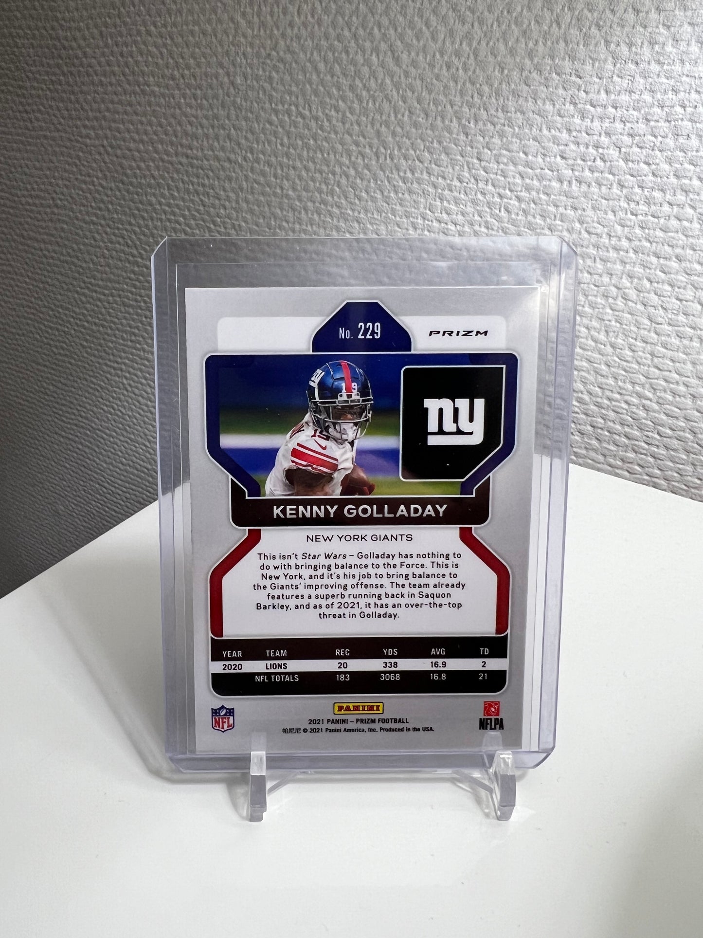 Prizm 21 - Kenny Golladay Green - New York Giants