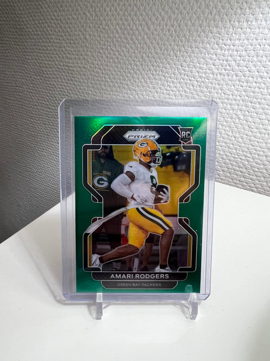 Prizm 21 - Amari Rodgers Green RC Card - Green Bay Packers