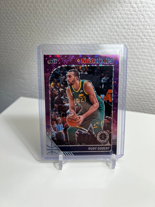 Hoops Premium Stock 19-20 - Rudy Gobert Purple Disco Prizm - Utah Jazz
