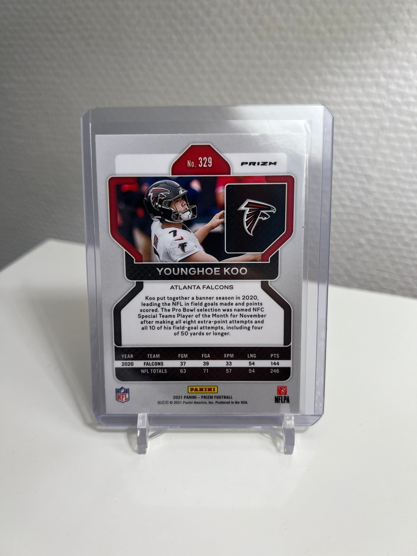 Panini Prizm 21 - Younghoe Koo - Atlanta Falcons