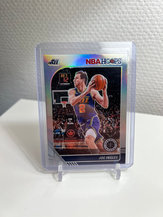 Hoops Premium Stock 19-20 - Joe Ingles Silver Prizm - Utah Jazz