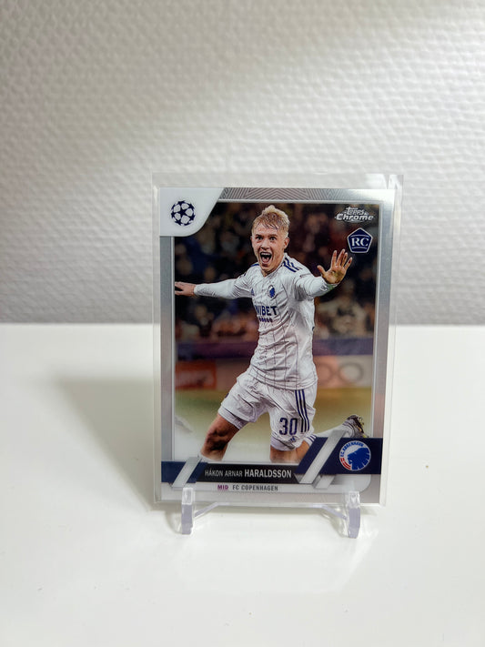 Chrome 22-23 - Hakon Arnar Haraldsson RC Card - FC Koppenhagen