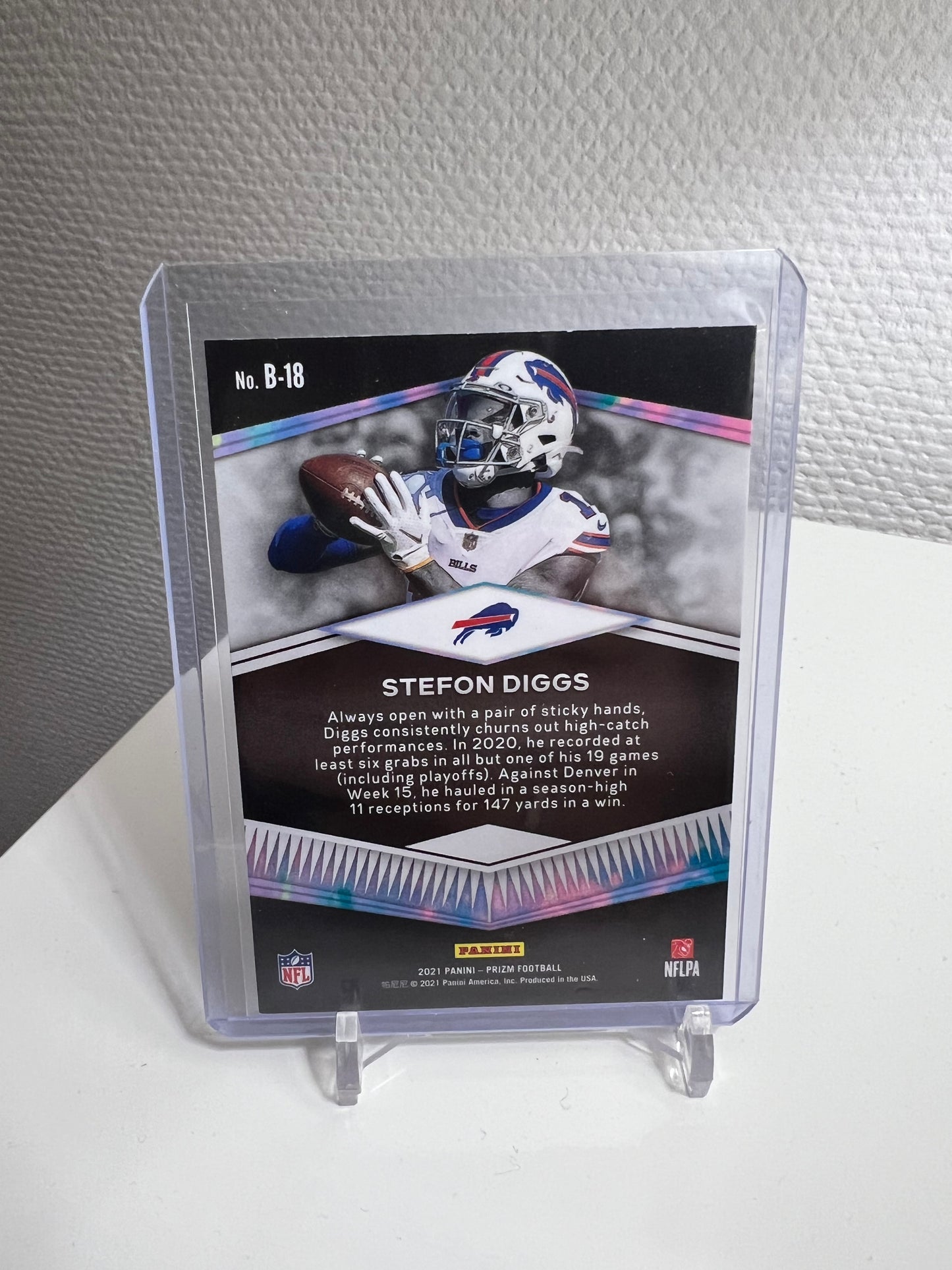 Prizm 21 - Stefon Diggs Brilliance - Buffalo Bills #B-18
