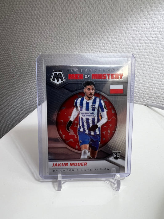 Mosaic 21-22 - Jakub Moder RC Card International Men of Mastery - Brighton & Hove Albion