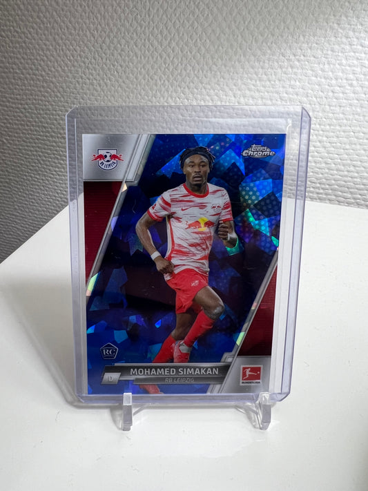 Chrome Sapphire 21-22 - Mohamed Simakan RC Card - RB Leipzig