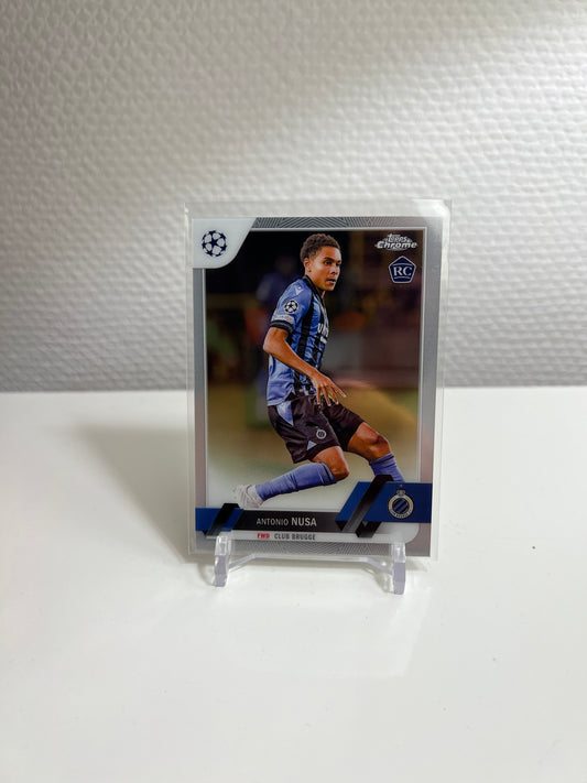 Chrome 22-23 - Antonio Nusa RC Card - FC Brügge