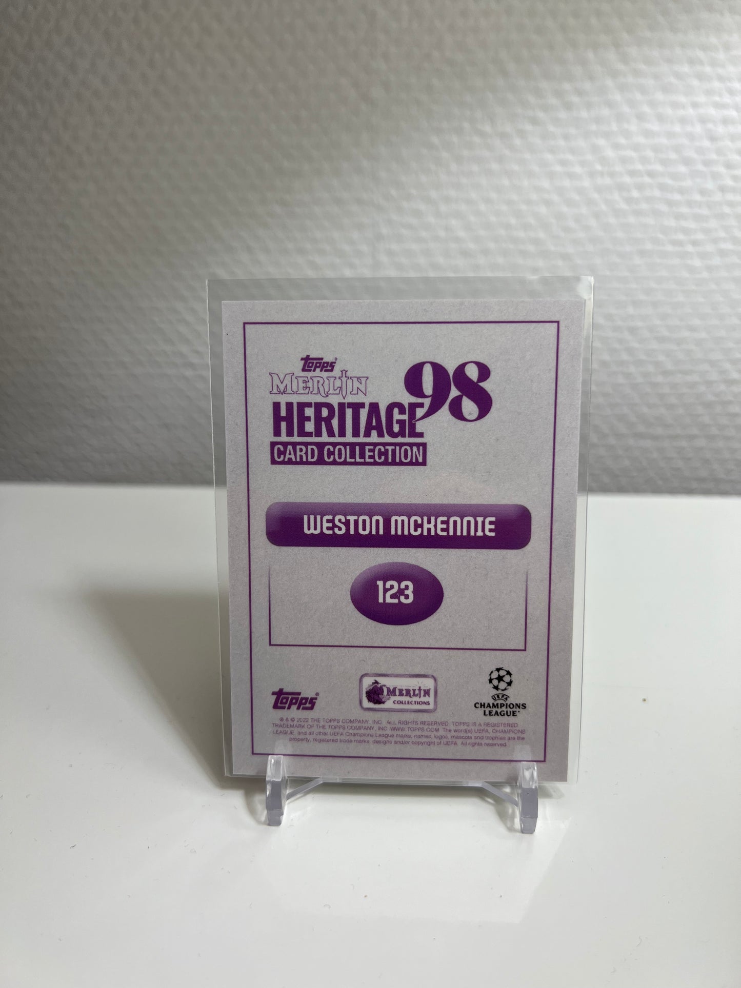 Merlin Heritage 98 22-23 - Weston McKennie - Juventus Turin