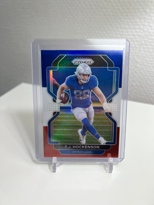 Panini Prizm 21 - T.J. Hockenson Tri-Color - Detroit Lions