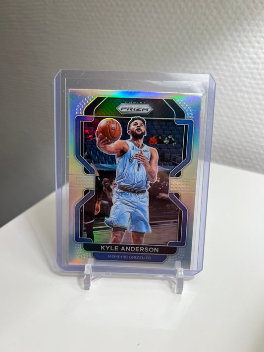 Prizm 21-22 - Kyle Anderson Silver Holo - Memphis Grizzlies