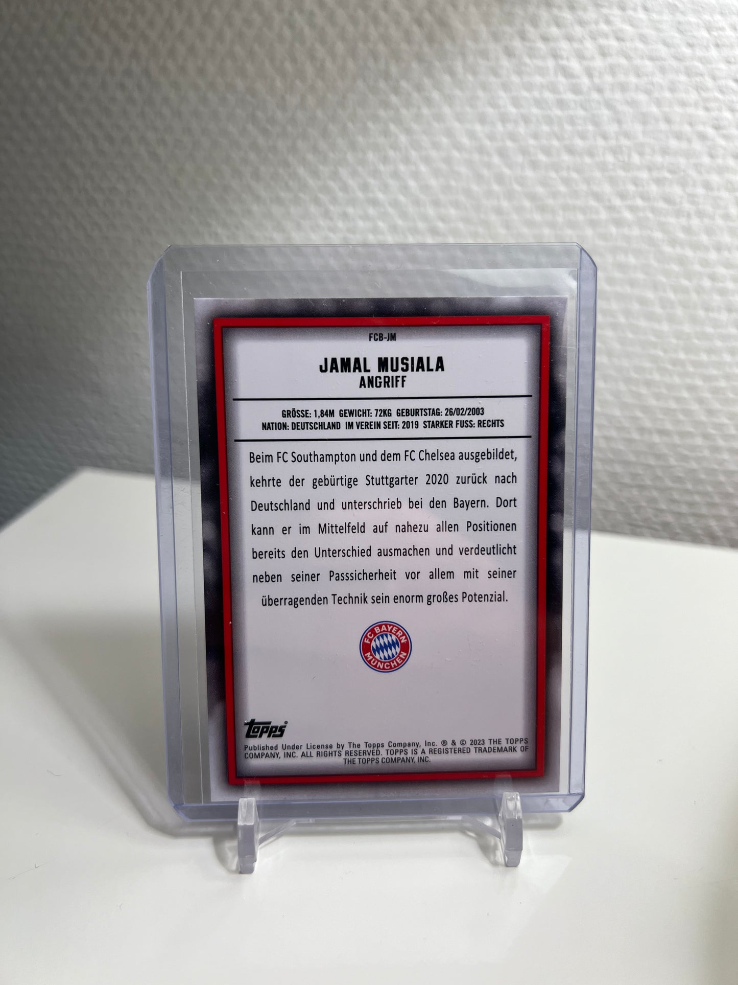 Team Set 22-23 - Jamal Musiala - FC Bayern München #FCB-JM