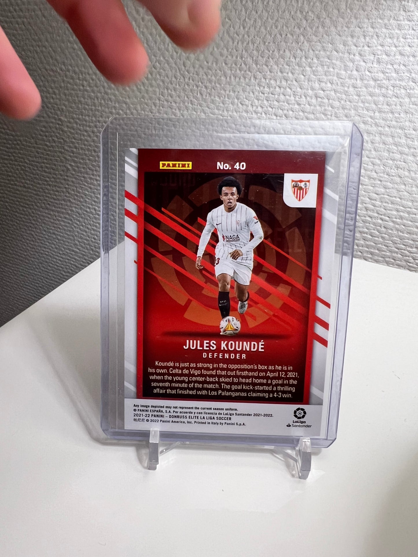 Donruss Elite 21-22 - Jules Kounde Spellbound E - FC Sevilla