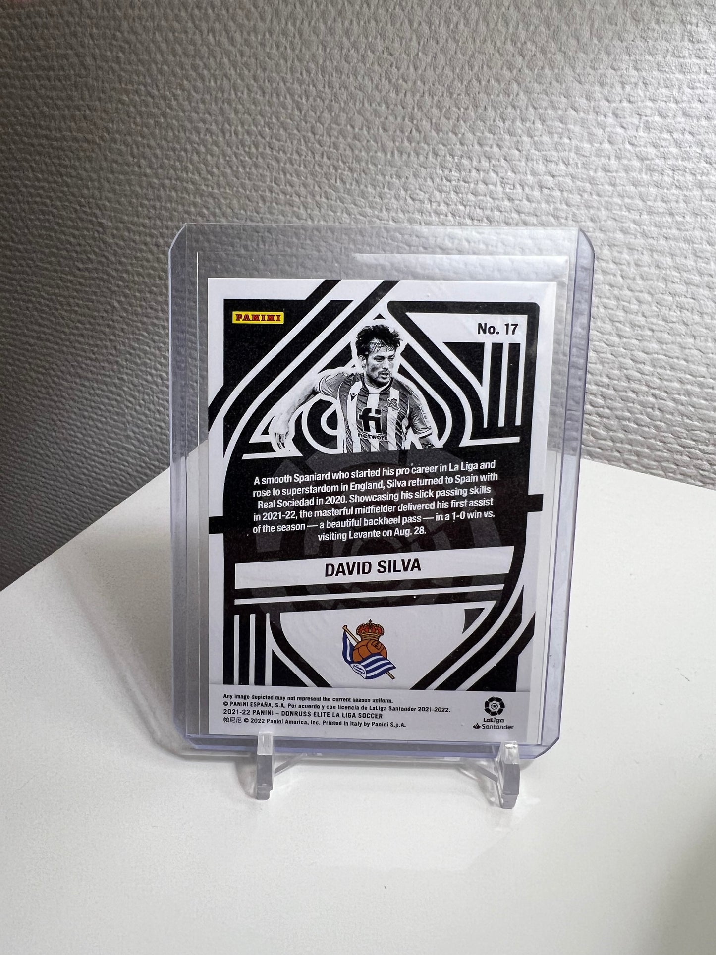 Donruss Elite 21-22 - David Silva Elite Deck - Real Sociedad San Sebastian